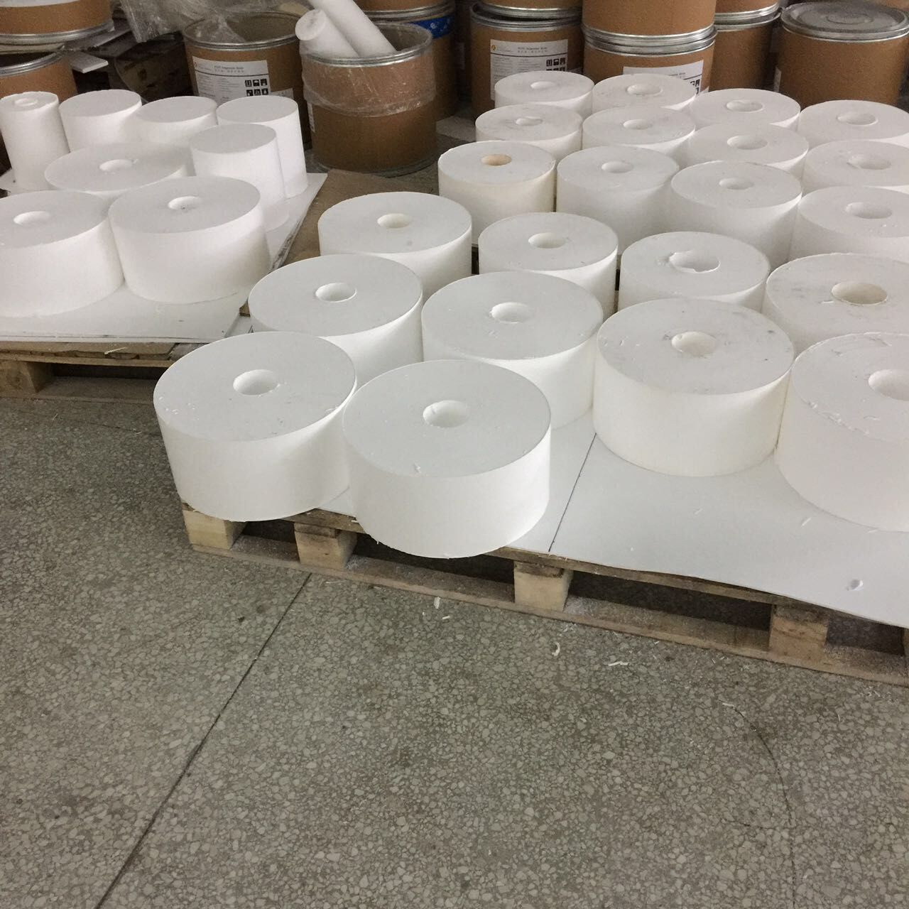 Teflon Plastics Solid Round Bar Rod Manufacture