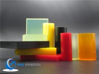 Yellow 85-95A Shore Poly Urethane Sheet PU Sheet Polyester Sheet in Rolls