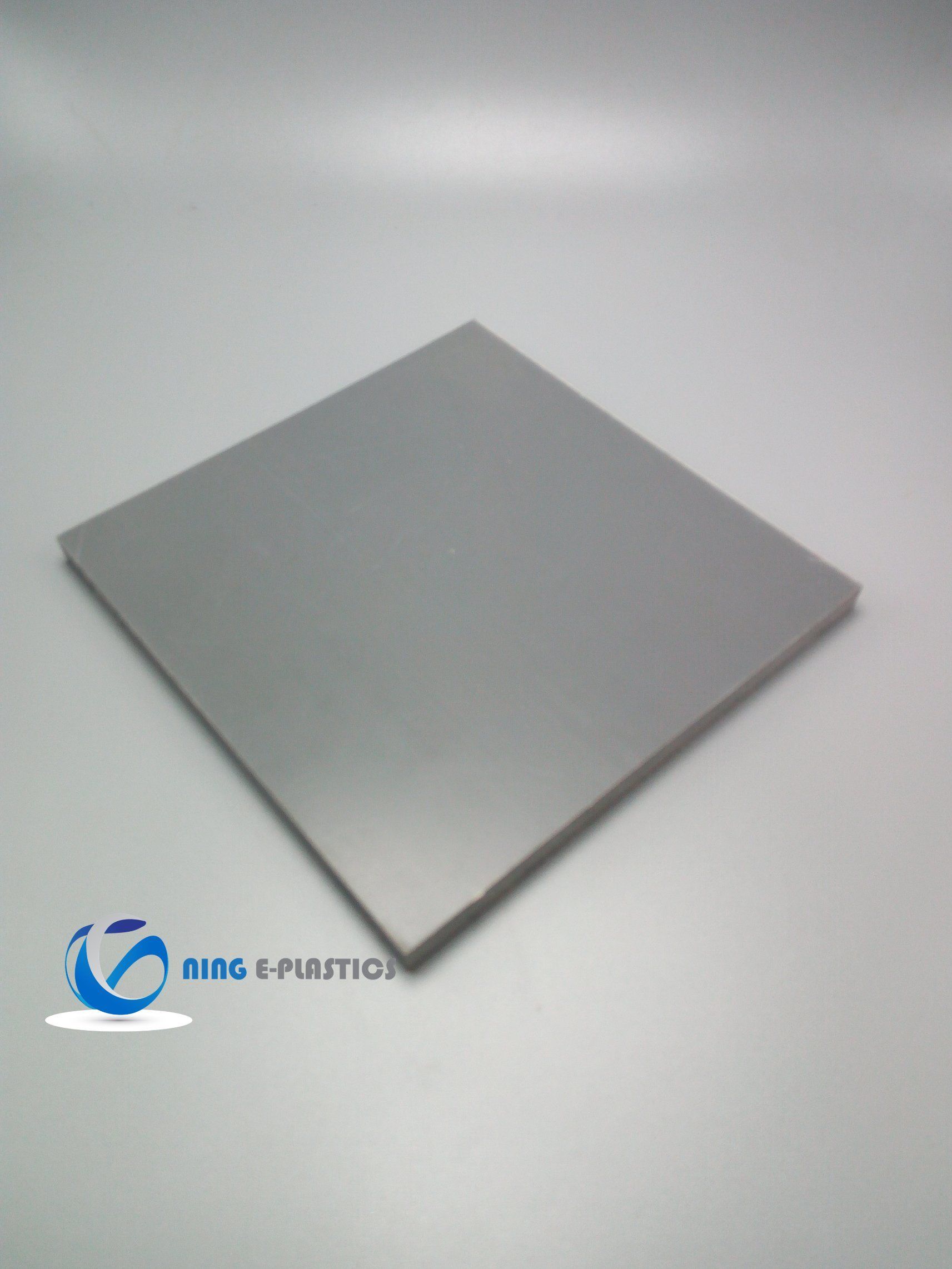 Engineering Plastics Grey Rigid PVC Plate