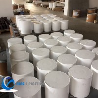 Large Diameter Colored Plastic Pure PTFE Hollow Rod
