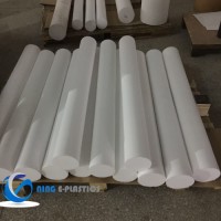 Large Diameter Colored Plastic Pure PTFE Hollow Rod