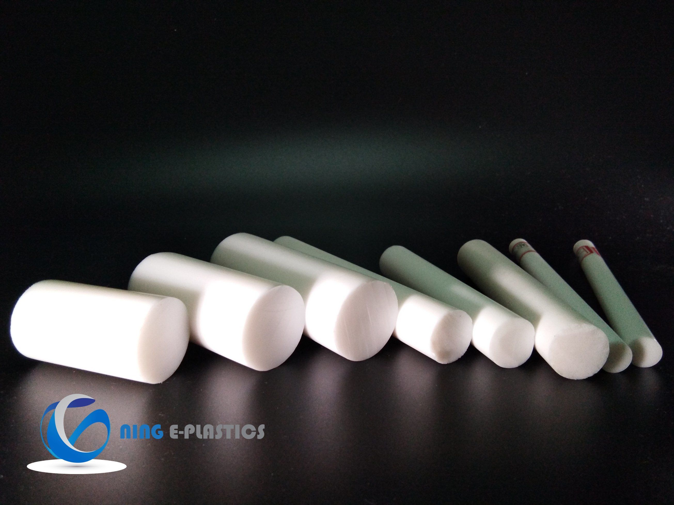 Large Diameter Colored Plastic Pure PTFE Hollow Rod