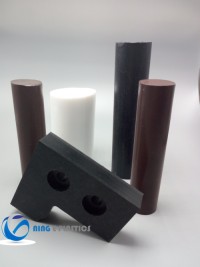 Teflon PTFE Black Rods