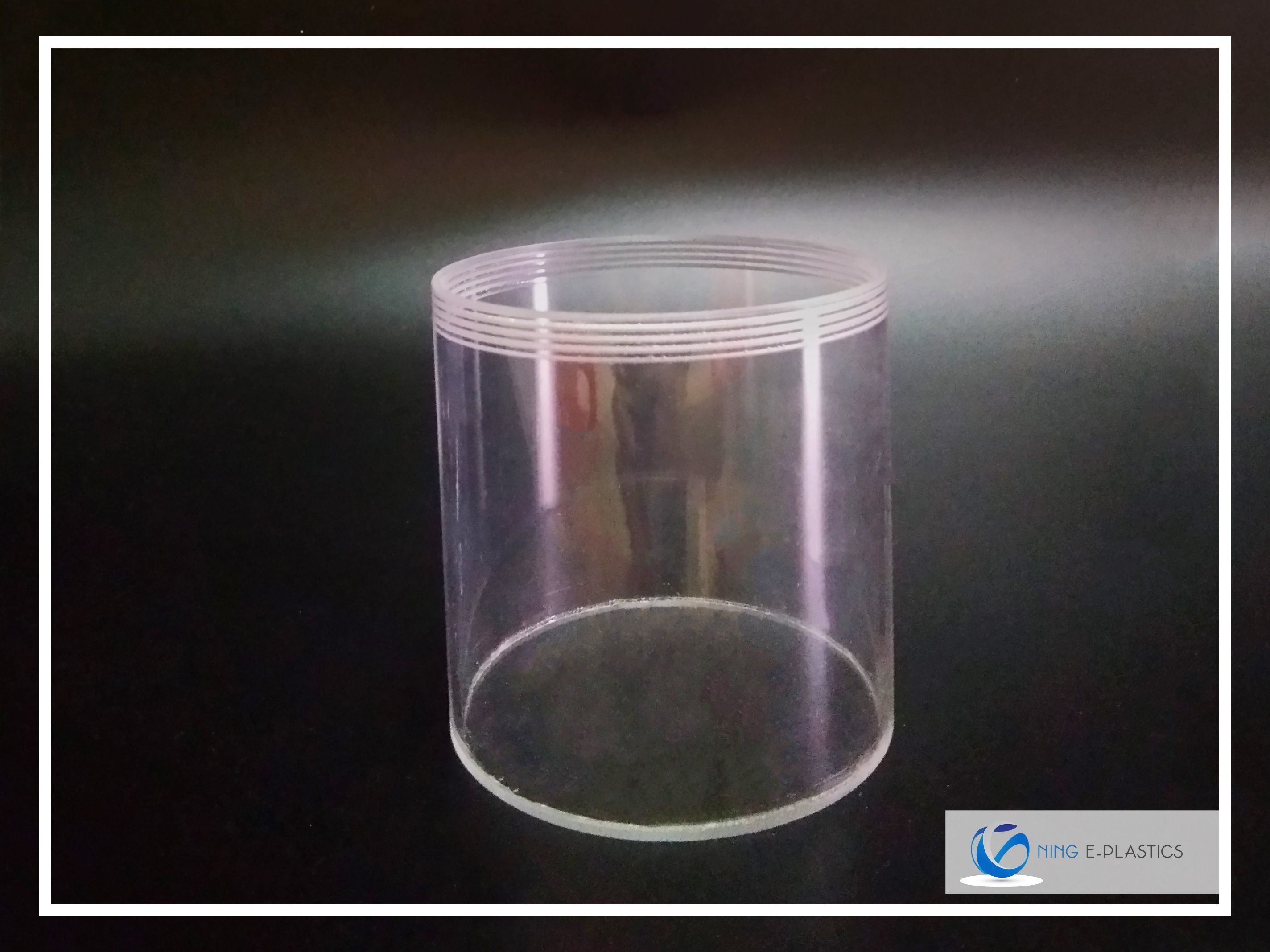 Transparent Plastic Acrylic Hollow Rod in Different Colors
