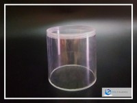 Transparent Plastic Acrylic Hollow Rod in Different Colors