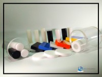 Transparent Plastic Acrylic Hollow Rod in Different Colors