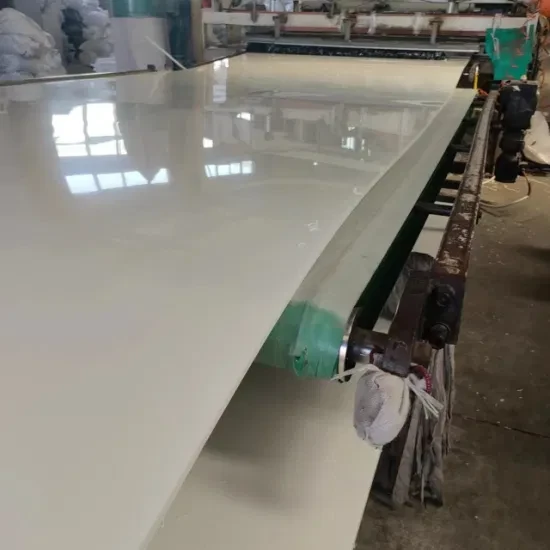 White Black Grey Transflective White PP Rigid Sheet for Chemical Industry
