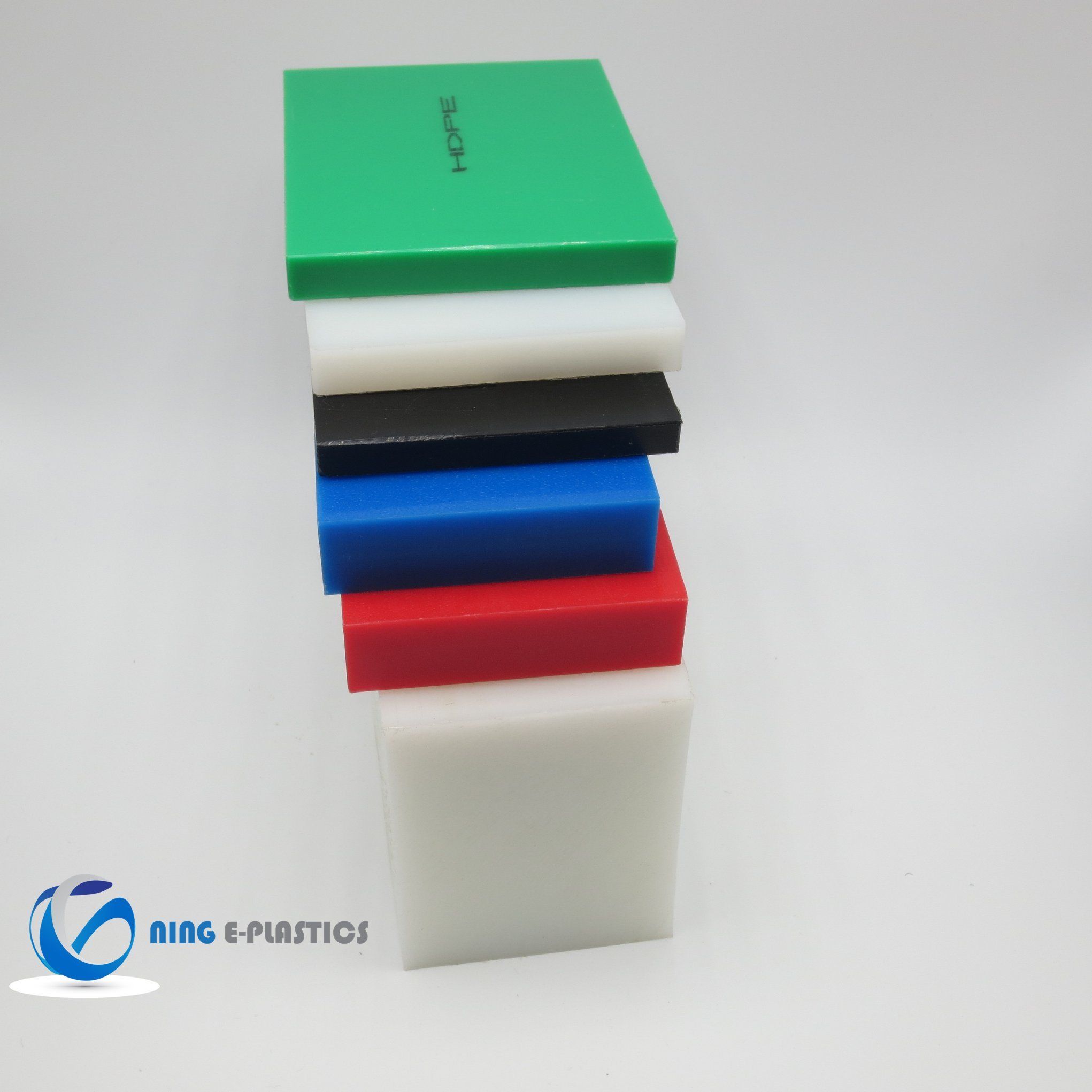 Plastic PE Sheet HDPE Sheet with Blue White Color