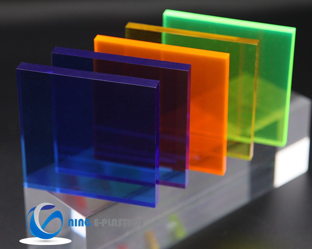 Colored Decoration Material Acrylic Sheet for Window