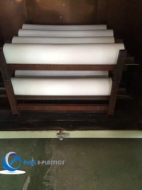 White Black Extruded PTFE Rod Solid Plastic Rod Teflon Bar