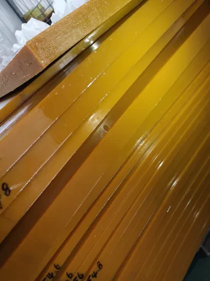 Brown Color PU Sheet 80-90 Shore a Polyurethane Sheet for Clearning