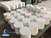 Plastic Board Carbon Fiber Filled PTFE Sheet PTFE Teflon Round Bar