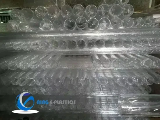 Transparent Hollow Clear Acrylic Rod Using for Commercial Aquariums