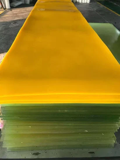 Polyurethane PU Scraper for Tyre Roller Cleaning Parts Casting Polyurethane Parts